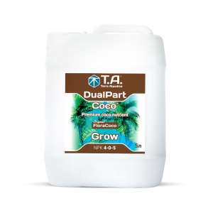 Минеральное удобрение DualPart Coco Grow T.A. 5 литровМинеральное удобрение DualPart Coco Grow T.A. 5 литров