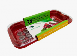 Мини-тепличка малая Jiffy (24/24) Мини-тепличка малая Jiffy (24/24)