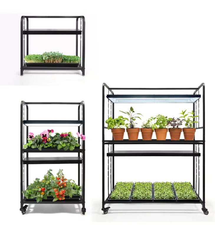 Система выращивания микрозелени Growsvet 2 по 48 WСистема выращивания микрозелени Growsvet 2 по 48 W