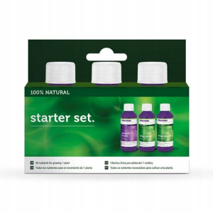 Комплект удобрений Plagron Starter Set 100% NATURALКомплект удобрений Plagron Starter Set 100% NATURAL