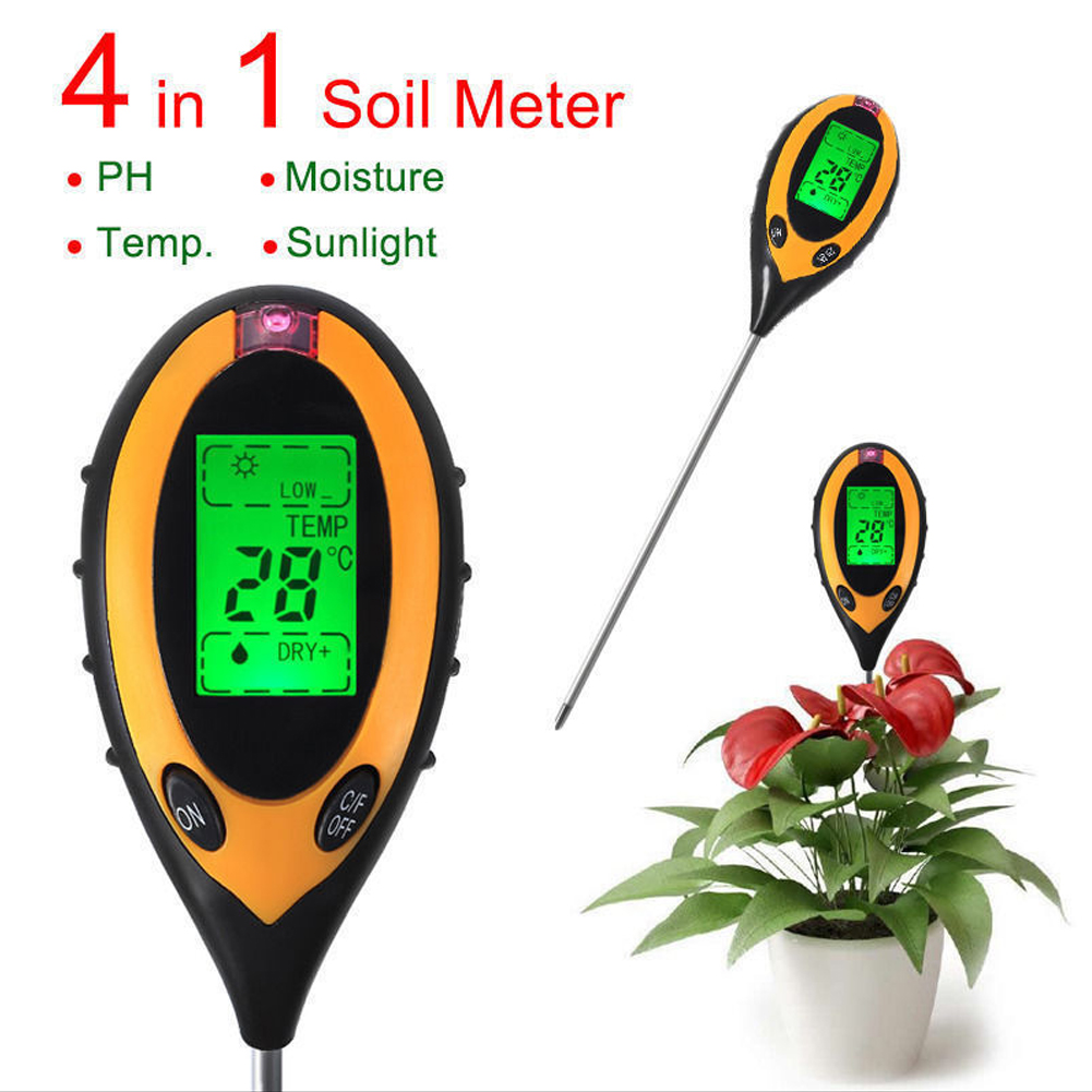 Измеритель влажности почвы 4 в 1 Green Helper PH-300Измеритель влажности почвы 4 в 1 Green Helper PH-300