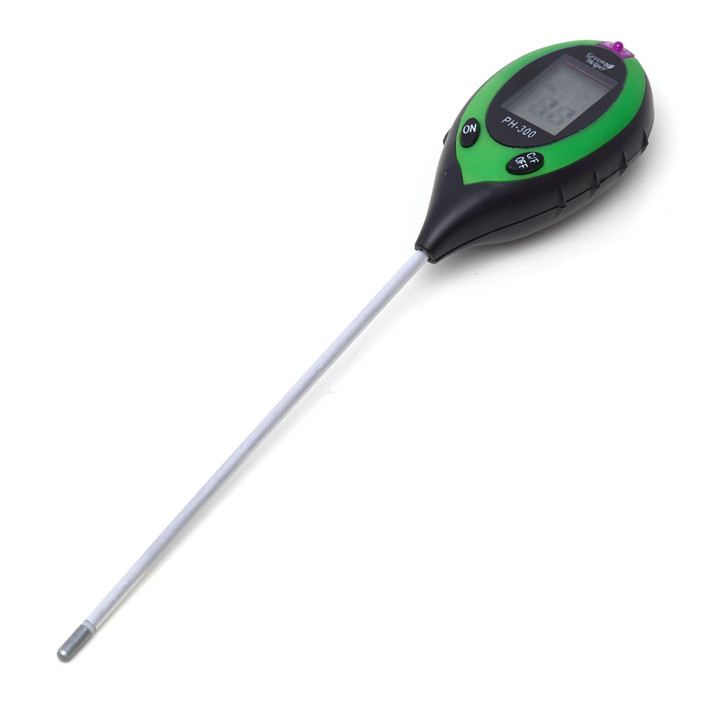 Измеритель влажности почвы 4 в 1 Green Helper PH-300Измеритель влажности почвы 4 в 1 Green Helper PH-300