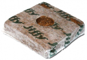 Кокосовый кубик для рассады Jiffy Growblock10 х10 смКокосовый кубик для рассады Jiffy Growblock10 х10 см