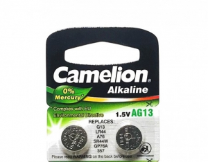 Элемент питания Camelion AG13/357A  Alkaline 2 штукиЭлемент питания Camelion AG13/357A  Alkaline 2 штуки